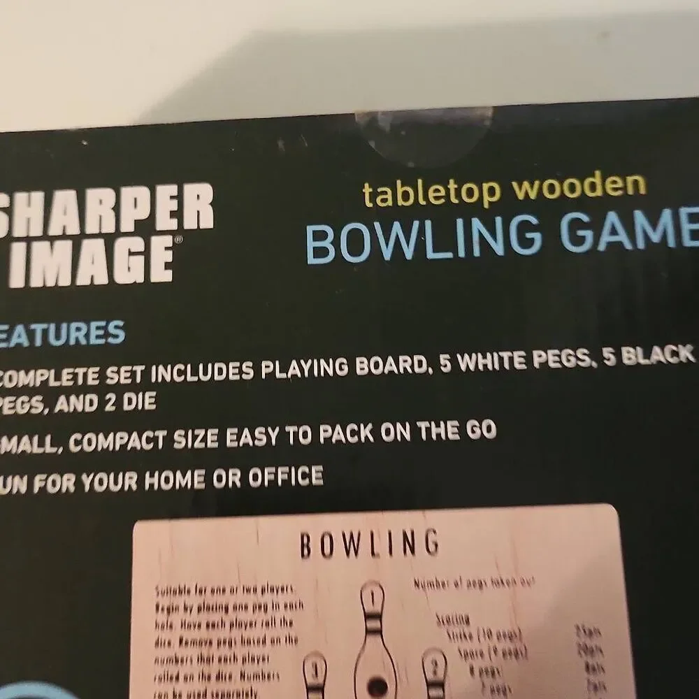 Sharper Image Bowling Game